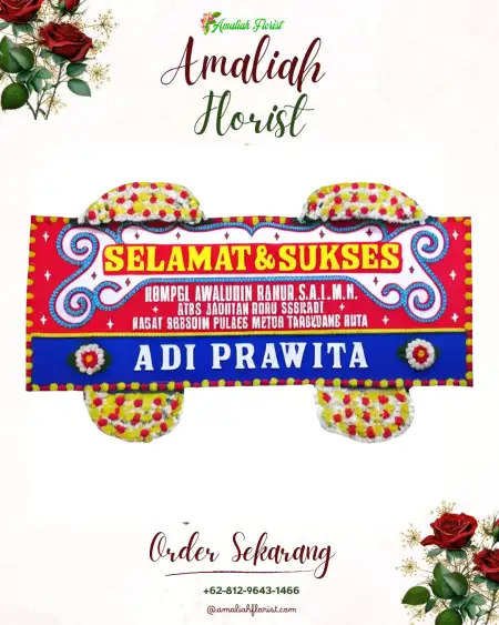 Papan Bunga Ucapan Selamat Subang Mas